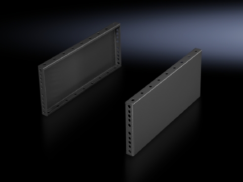 Купить Rittal TS Фальш-панели цоколя боков. RAL7022 0x200x600 (упак=2шт) 8602060