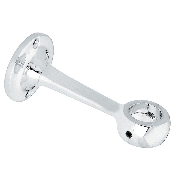 Tech-KREP Крепление трубы к стене проходное усиленное, хром (1 шт) - пакет 127438