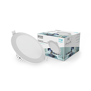 Gauss Светильник Кругл. Белый, 11W,120х120х63, Ø100мм, 940 Lm LED 4000K 946411211 Gauss Светильник Кругл. Белый, 11W,120х120х63, Ø100мм, 940 Lm LED 4000K 946411211