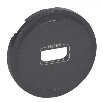 Купить Legrand Celiane2 Графит Накладка розетки HDMI 067816