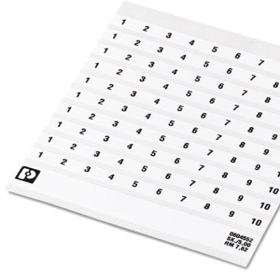 Phoenix Contact Маркировочный лист SK 5,0 REEL P10 WH CUS 0825129