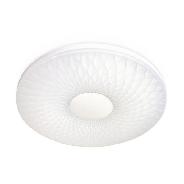 Ambrella Потолочный светодиодный светильник с пультом FP2354 WH 128W 540*540*90 (ПДУ РАДИО 2.4) FP2354 WH 128W D480*480