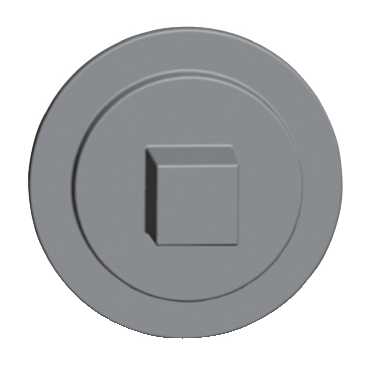 Купить SE Плоская накл.+ квадратный профиль 6 мм NSYSFLOCKS6