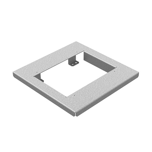 OSTEC Суппорт ПНК-Легранд, окно 182х265мм, толщ. 2,0 мм, Сендзимир цинк