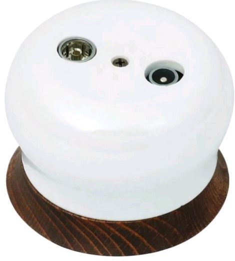 BIRONI Фаберже Керамика Перламутр Розетка TV/R-SAT оконечная B2-305-010/18