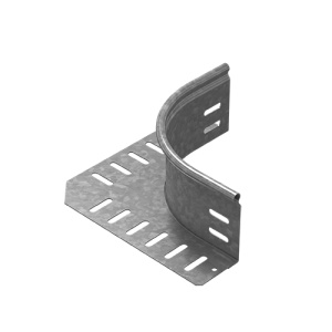 OSTEC Ответвитель горизонтальный универсальный высотой 50 мм, толщ. 1,0 мм, Сендзимир цинк