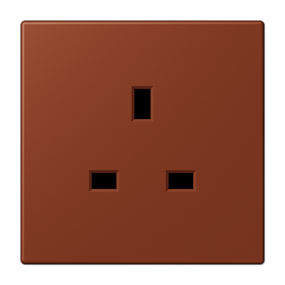 JUNG Накладка для механизма розетки арт. 3521EINS дюропласт Les Couleurs® Le Corbusier LC2521P4320D