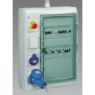 Купить SE Kaedra Щиток 36 модулей + 4 отверстия с интерфейсом IP65 13992