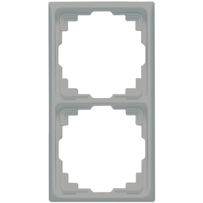 JUNG Рамка для инсталляции в кабельных каналах, 2-кратная серая CD582KGR