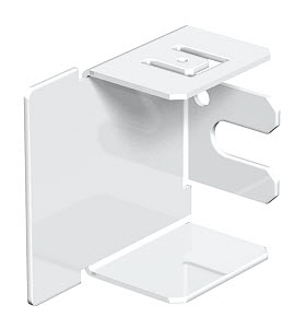 Купить OBO Bettermann Заглушка кабель-канала LKM 40x40 мм, сталь белый 6249418