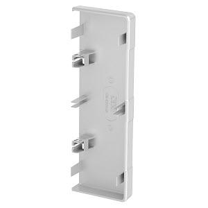 Купить OBO Bettermann Заглушка торцевая кабель-канала Rapid 45-2, 53x165 мм, ПВХ, алюминиевый цвет 6113474