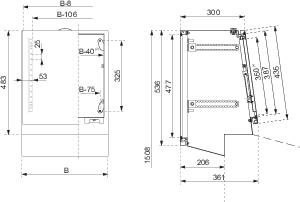 Купить SE Консоль нерж.сталь 400х200 NSYSDCX42