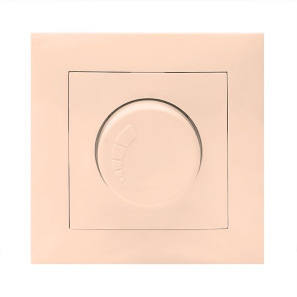 EKF PROxima Валенсия светорегулятор 600W 220В кремовый