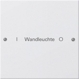 Gira Набор клавиш 1-местный, с возможностью нанесения надписей 220127