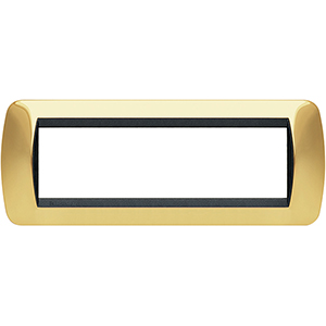 BT LV Натуральное Золото Рамка на 7 модулей L4807OR