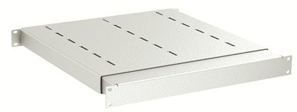 DKC Полка 1U регулируемая по глубине 500-700мм для напольных 19" IT-корпусов ДКС серии CQE, RAL7035