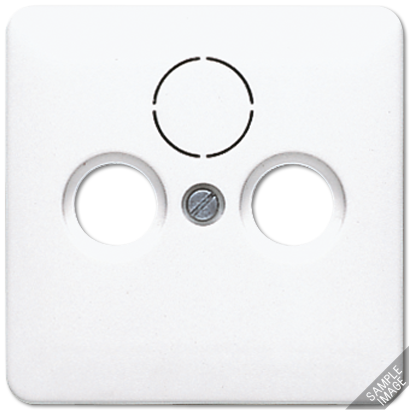 JUNG CD 500/CD plus Бежевая Накладка TV-FM-SAT 561SAT