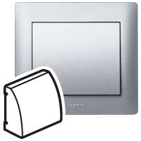 Купить Legrand Galea Life Алюминий Накладка ввода кабеля 771385