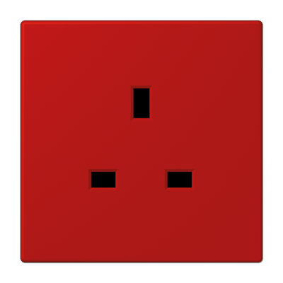 JUNG Накладка для механизма розетки арт. 3521EINS дюропласт Les Couleurs® Le Corbusier LC2521P32090