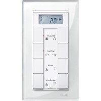 Купить SE Merten SM M-Elegance Стекло Белое Рамка 2-ая без перегородки MTN404819