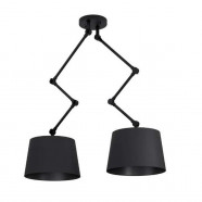 Eglo 390113 Потолочный светильник CL/2 E27 black 'PISTUNIO'