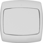 Купить SE Wessen Рондо Беж Выключатель 1-клавишный 6А (в сборе) S16-067-SI