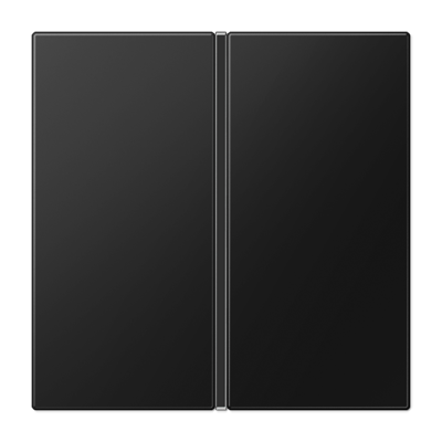 JUNG Набор накладок 1 группа для модулей F40 термопласт черный матовый LS401TSASWM