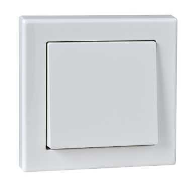 Купить SE Merten SM M-Smart Jumbo Бел Гигант Переключатель 1-клавишный, в сборе (161х161х32) MTN3341-1419