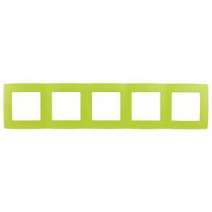 ЭРА 12-5005-26 Лайм Рамка на 5 постов, 12
