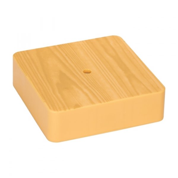 EKF PROxima Коробка разветвительная KMP-030-032 (100х100х28) светлое дерево