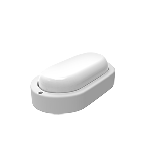 Gauss Светильник ЖКХ LITE овал 8W 700lm 6500K 200-240V IP65 160*90*46мм белый LED 161418308