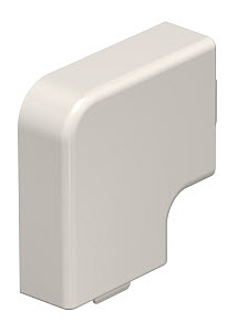 Купить OBO Bettermann Угол плоский кабель-канала WDK 15x40 мм, ПВХ кремовый RAL9001 6161227
