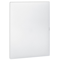 Купить Legrand Practibox Бокс скрытого монтажа - IP40 IK07 - 3 рейки - 54М - с клеммиком заземления - белая дверь 401718