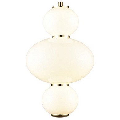 VELANTE 244-326-03 Подвес Золото/Белый LED 1*10W 3000K