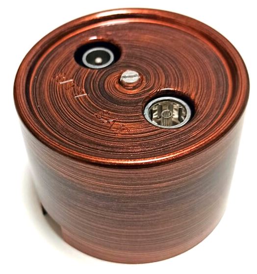 BIRONI Лизетта Пластик Медный век Розетка R/TV-SAT проходная B1-304-16