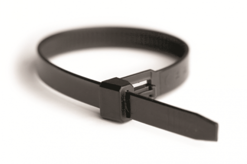 DKC Хомут P6.6 многоразовый, черный, 7,5x200