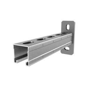 OSTEC Консоль СТРАТ 41х41, база 200, толщ. 2,0 мм, гальван. цинк