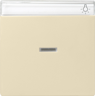 Gira Одинарная клавиша с полем для надписи и подсветкой 067001