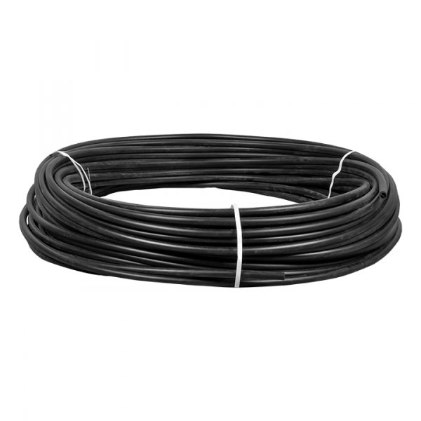 EKF PROxima Труба гладкая жесткая ПНД черная d16мм (100м)