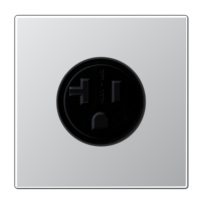 JUNG Штепсельная розетка, алюминий AL2521-20