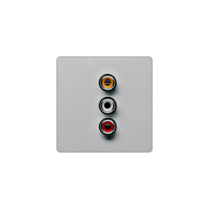 Купить Legrand Valena LIFE Алюм Накладка розетки RCA 754722