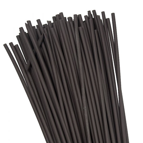 EKF PROxima Термоусаживаемая трубка ТУТ нг 4/2 черная в отрезках по 1м