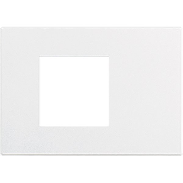 Купить BT Axolute Air Матовый белый Рамка 2 модуля, итальянская модульность HW4819AW