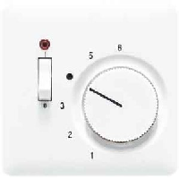 JUNG CD 500/CD plus Коричневая Накладка термостата комнатного с выкл. (мех TR231U, TR241U) CDTR231PLBR