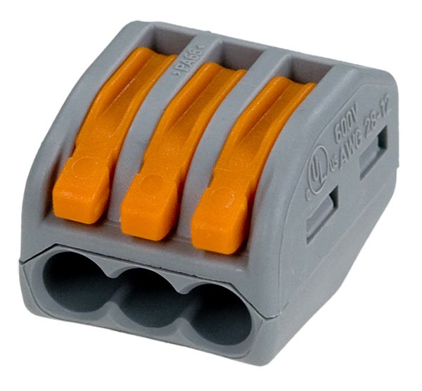 Купить Клемма 3x0.08-2.5мм 222-413 WAGO