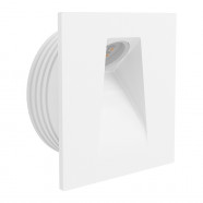 Eglo 99643 Встриваемый светильник MECINOS, LED 1x2W, 200lm, L80, B80, H3, сталь, белый