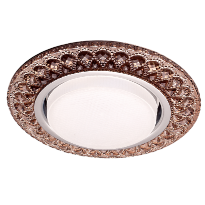 Italmac Emilia LED 53 2 76 Светильник потолочный из полимера, чайный GX53+LED