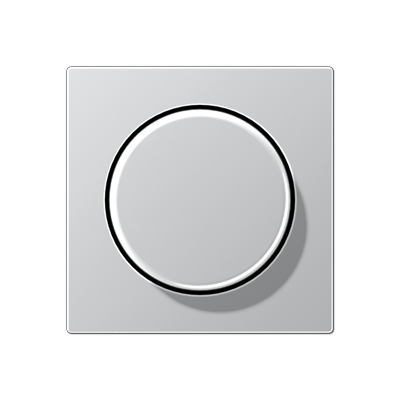 JUNG A 500 Алюминий Накладка светорегулятора поворотного A1540AL