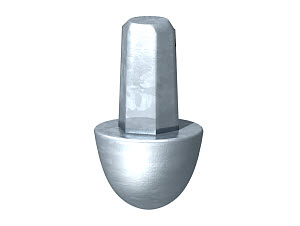 OBO Bettermann Наконечник стержня заземления 3041255