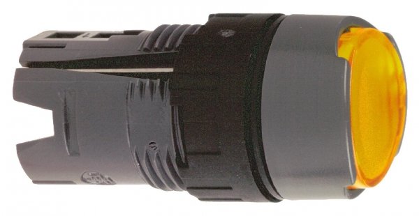 Купить SE Круглая кнопка с подсветкой желтая ZB6AW5